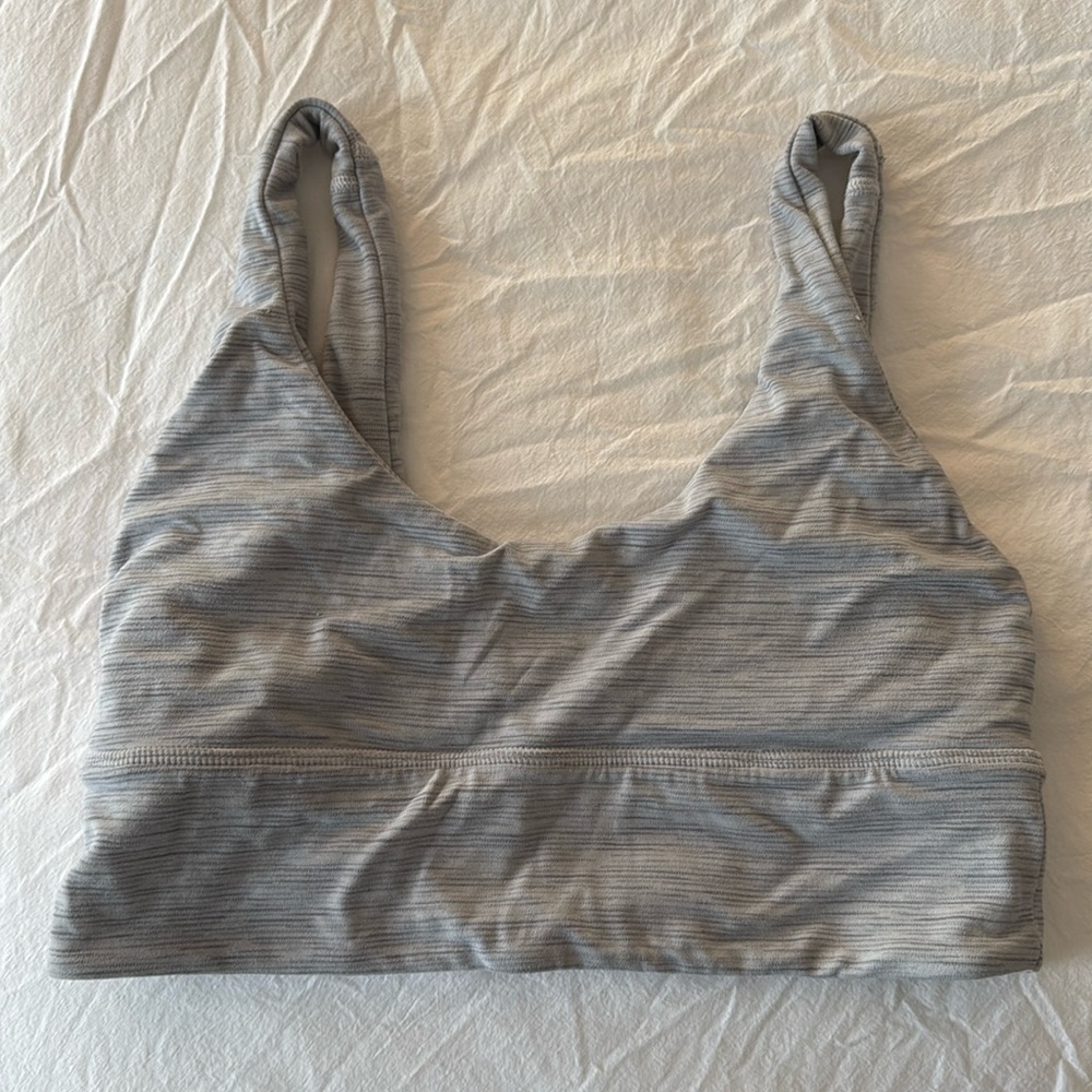 Lululemon align bra space grey size 6